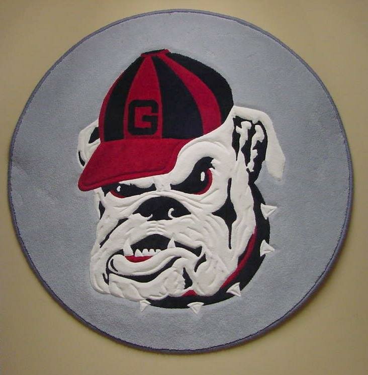 Bulldog Logo Rug