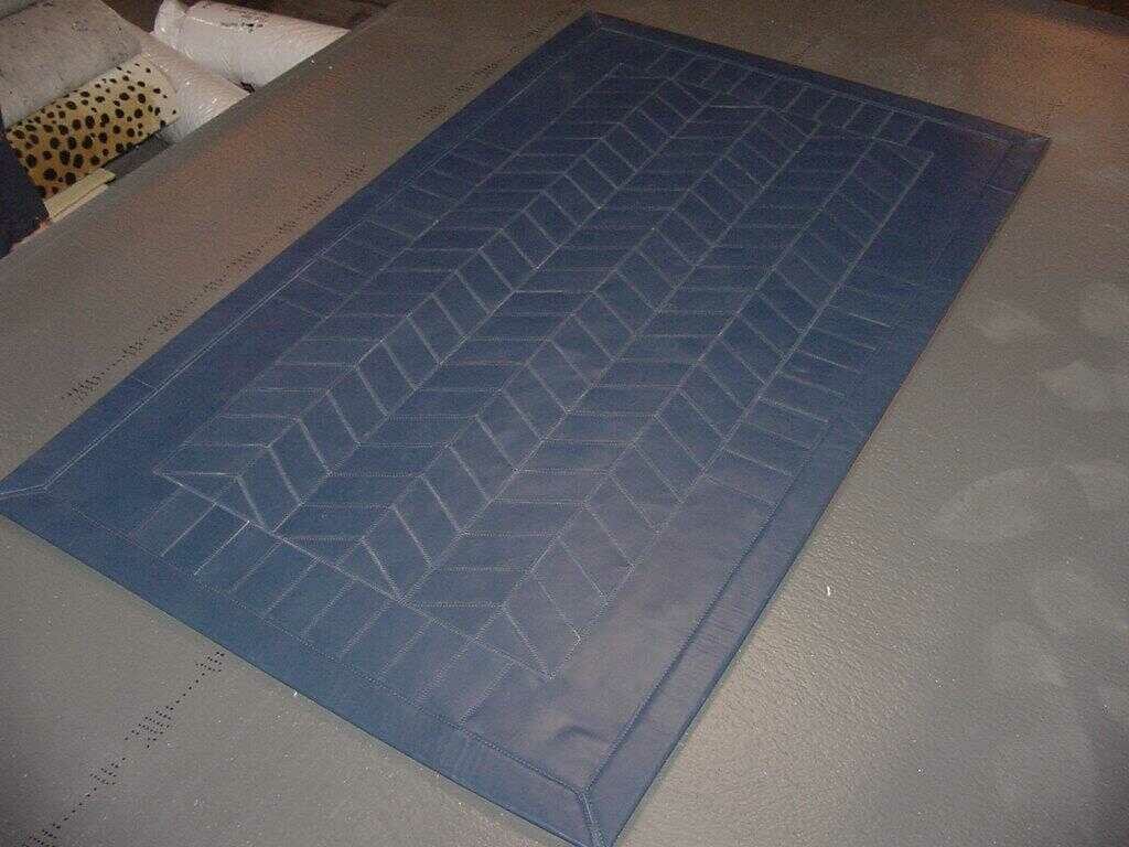 Fortress Leather Rug