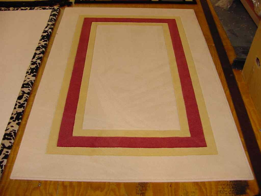 4' X 6' Four border rug